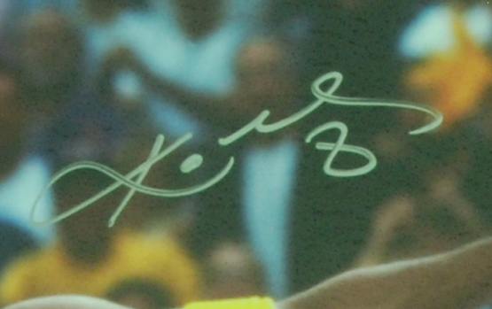 Kobe Bryant Signed 16x20 Back-2-Back Champions Framed Photo (5/208) (UDA)