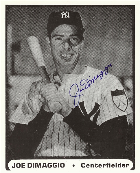 HOFer Signed 8x10 Photos Group with Joe DiMaggio (7)