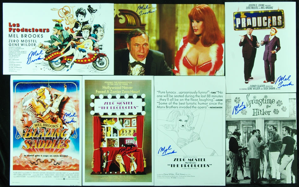 Mel Brooks Signed Photos Group (7)