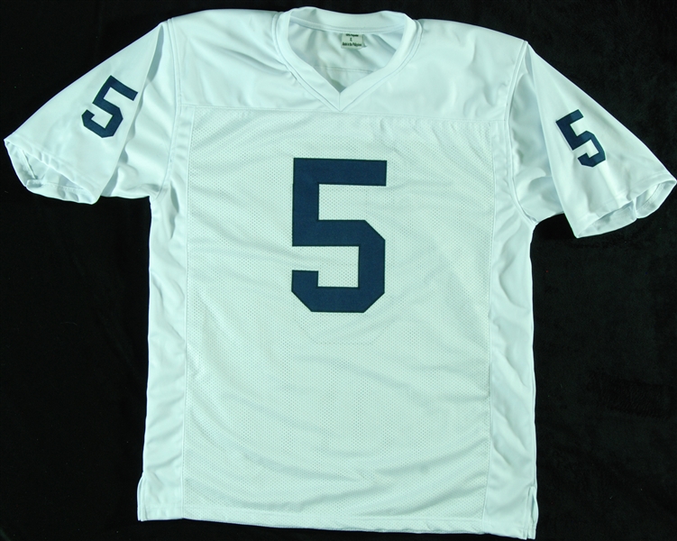 Terry Hanratty Signed Notre Dame Jersey (JSA)