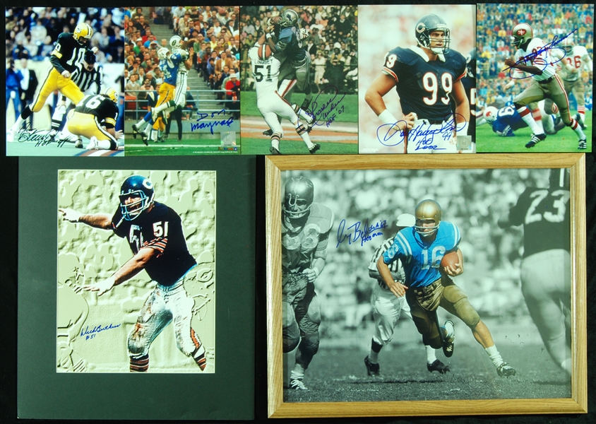 Football HOFer & Heisman Signed Photo Group (7)