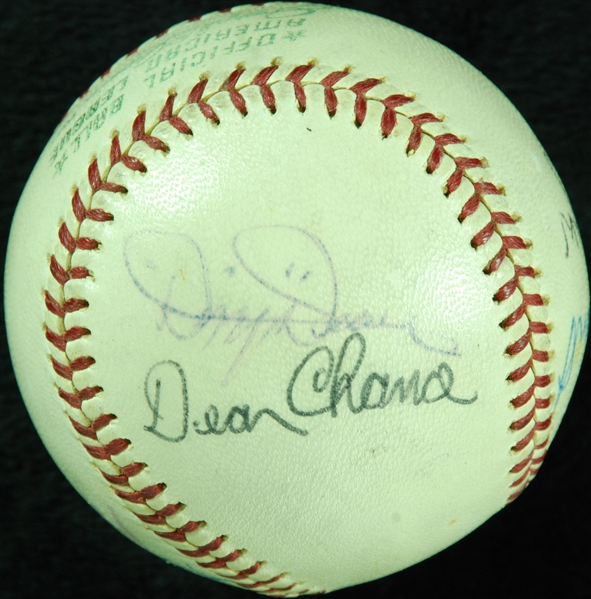 Dizzy Dean, Reese, Rizzuto & Others Signed OAL Baseball (9) (BAS)