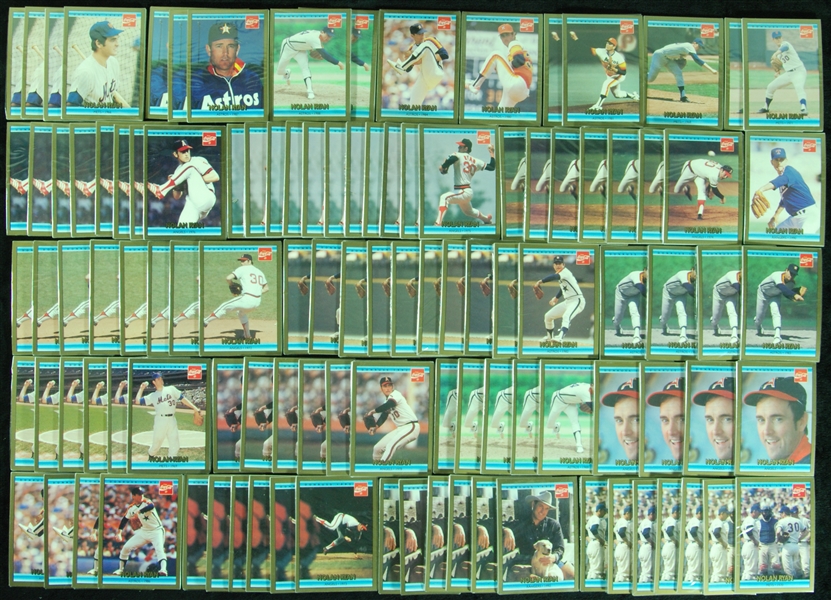 1992 Donruss Coca-Cola Nolan Ryan Cello Pack Hoard (109)