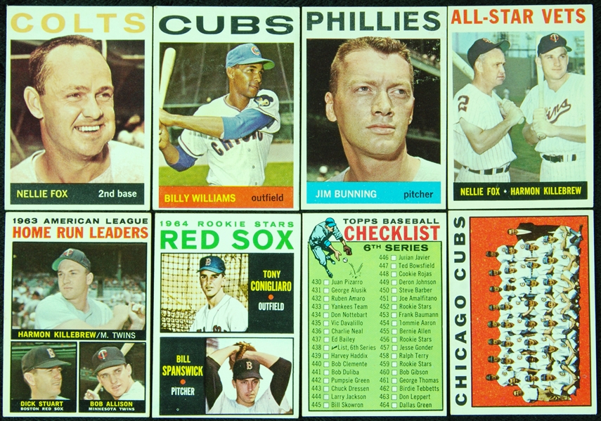 1964 Topps Baseball Partial Set (169/587)