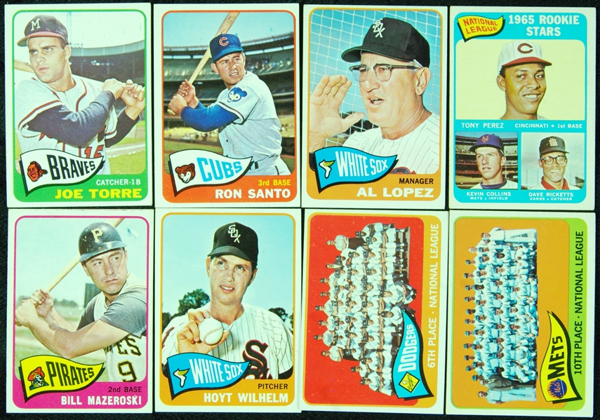 1965 Topps Baseball Partial Set (178/598)