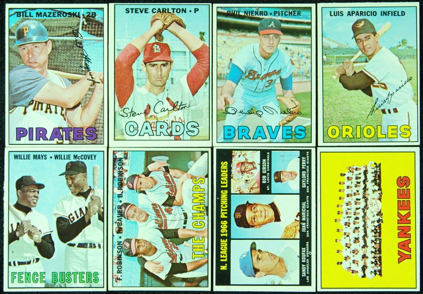 1967 Topps Baseball Partial Set (193/609)