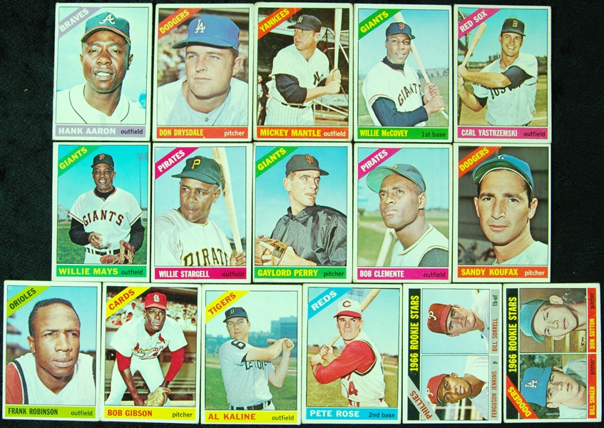 1966 Topps Baseball Complete Set (598)