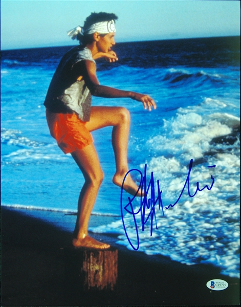 Ralph Macchio Signed 11x14 Photo (BAS)