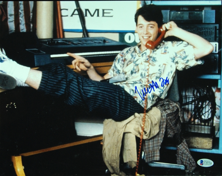 Matthew Broderick Signed 11x14 Photo (BAS)