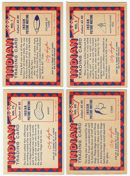 1959 Fleer Indians Complete Set (80)