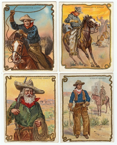 1909 T53 Hassan Cowboy Series Near Set (45/49)