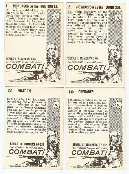 1967 Donruss Combat Complete Set (132)