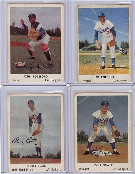 1960 Bell Brand Dodgers Group (4)