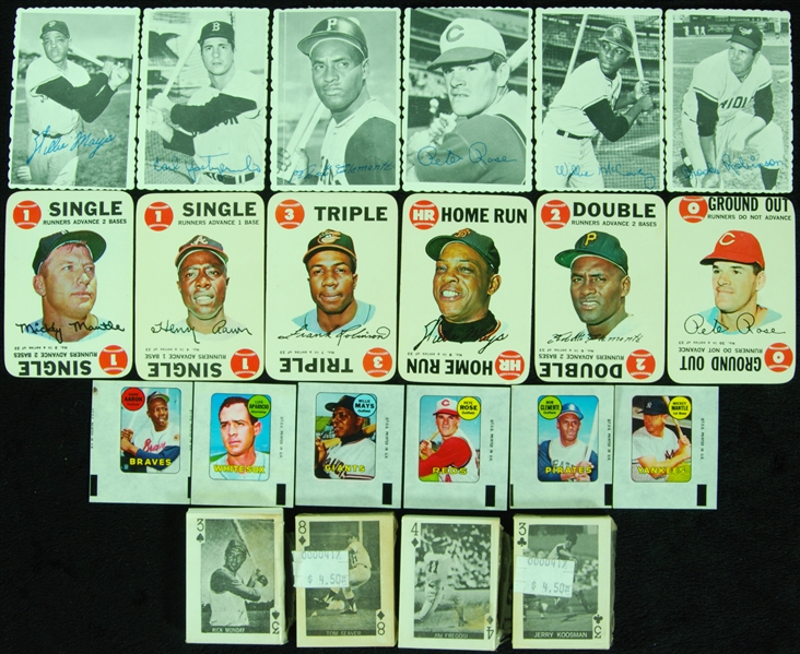 1968-69 Mostly Topps Small Sets (4)