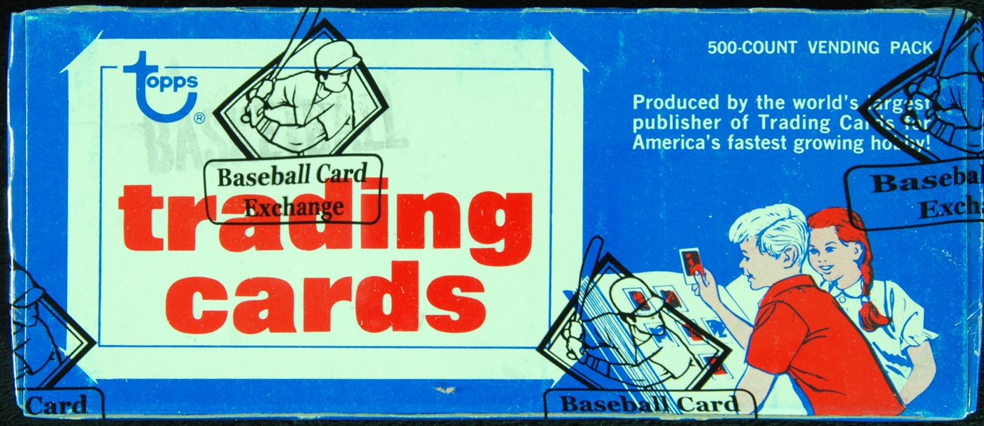 1973-74 Topps Basketball Vending Box (500) (Fritsch/BBCE)