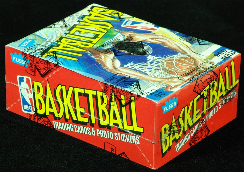 1989-90 Fleer Basketball Wax Box (36) (Fritsch/BBCE)