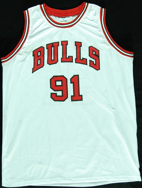 Dennis Rodman Signed Bulls Jersey (PSA/DNA)