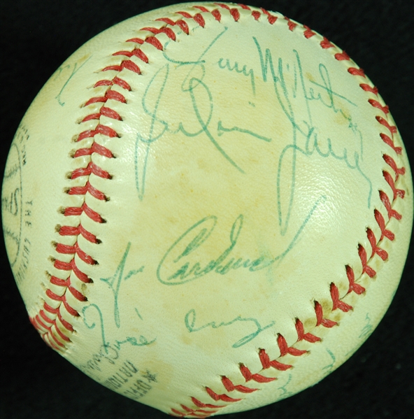 1971 St. Louis Cardinals Team-Signed ONL Baseball (15)