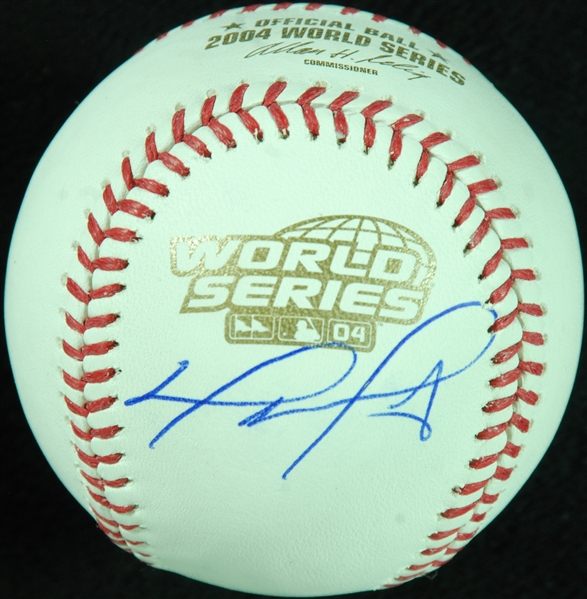 David Ortiz Single-Signed 2004 World Series Baseball (MLB) (Fanatics)