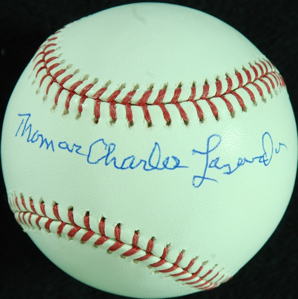 Tommy Lasorda Full-Name Single-Signed OML Baseball (Graded PSA/DNA 10)