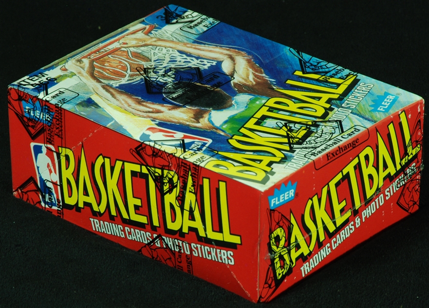 1989-90 Fleer Basketball Wax Box (36) (Fritsch/BBCE)