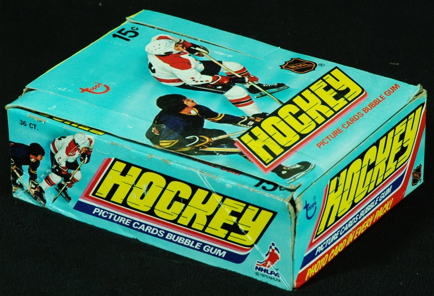 1977-78 Topps Hockey Wax Box in 76-77 Wrappers (36)