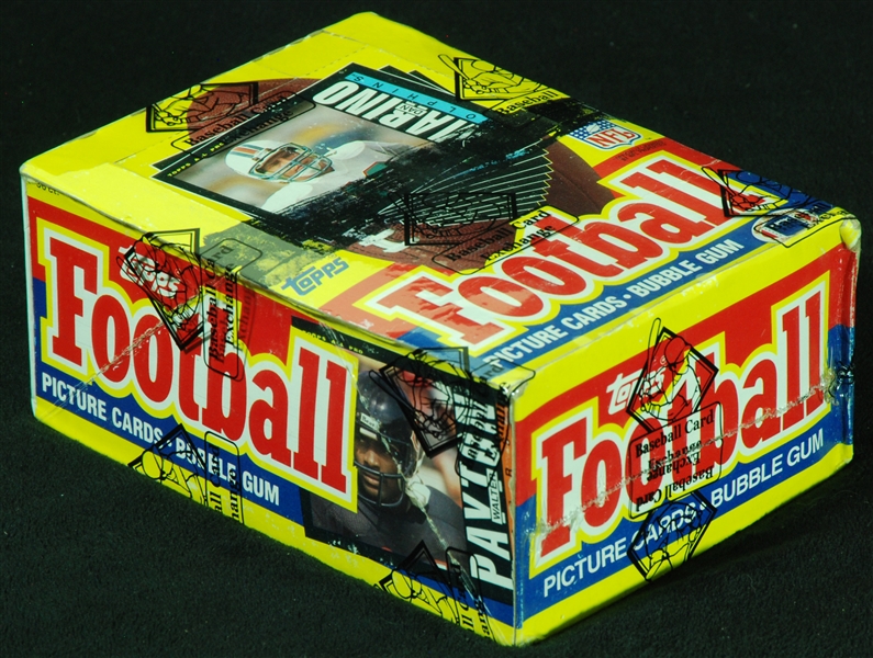 1985 Topps Football Wax Box (36) (BBCE)