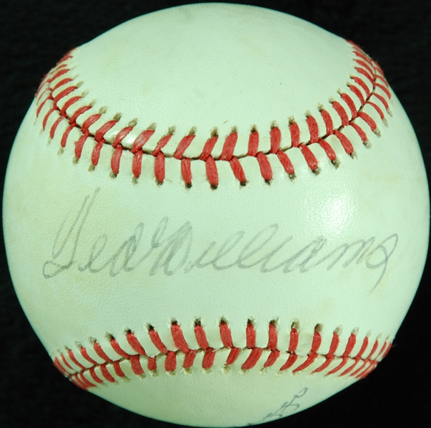 Ted Williams & Joe DiMaggio Dual-Signed Baseball (PSA/DNA)