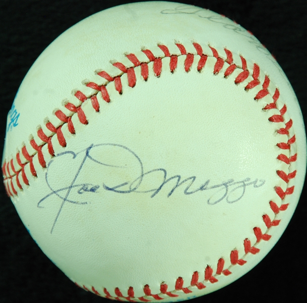 Ted Williams & Joe DiMaggio Dual-Signed Baseball (PSA/DNA)