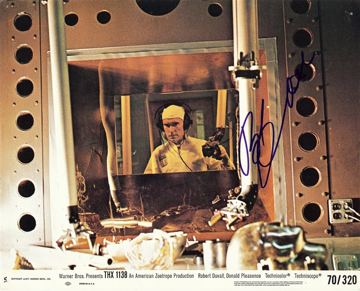 Robert Duval Signed THX 1138 Warner Bros. Photo (BAS)
