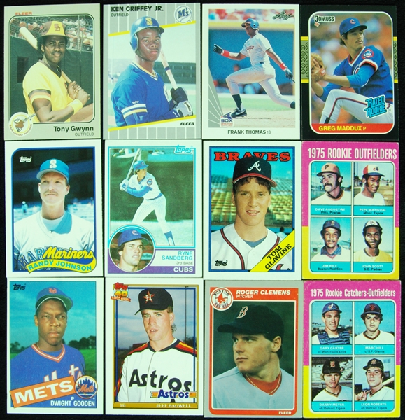 Old-Fashioned Rookies Lot With Hall of Famers (400)