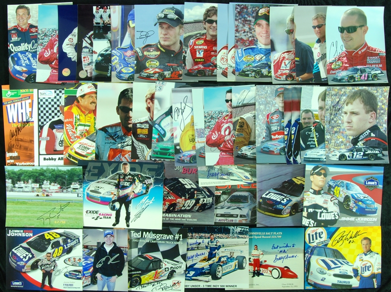 Signed Racing 8x10 Photo Group (42)
