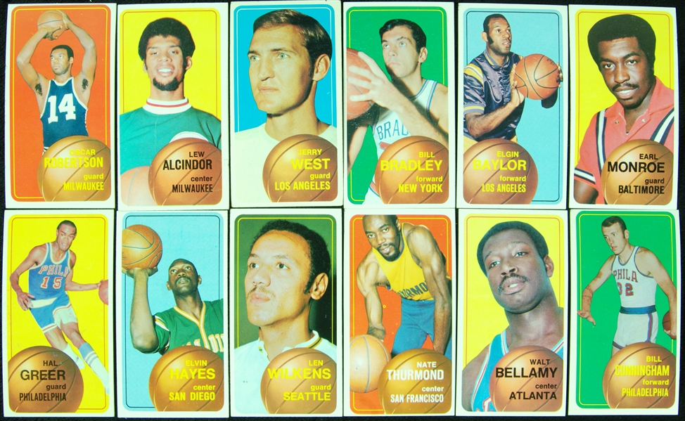 1970-71 Topps Basketball Near Set (164/175)