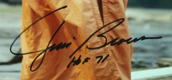 Jim Brown Signed 16x20 Photo (PSA/DNA)