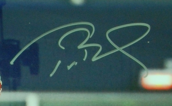 Tom Brady Signed 16x20 Framed Photo (Tri-Star) (Fanatics)