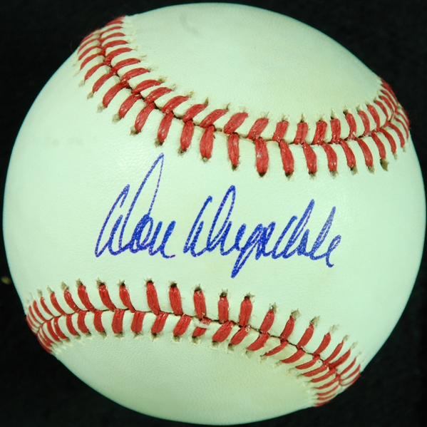 Don Drysdale Single-Signed ONL Baseball (Graded PSA/DNA 8)