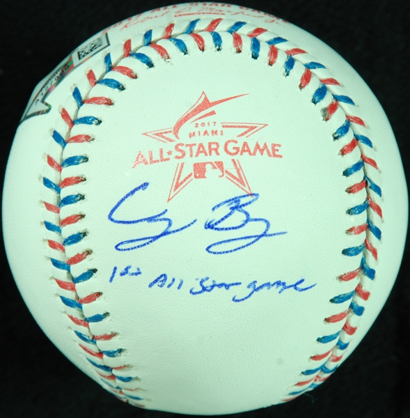 Cody Bellinger Single-Signed 2017 All-Star Game Baseball 1st All-Star Game (Fanatics)