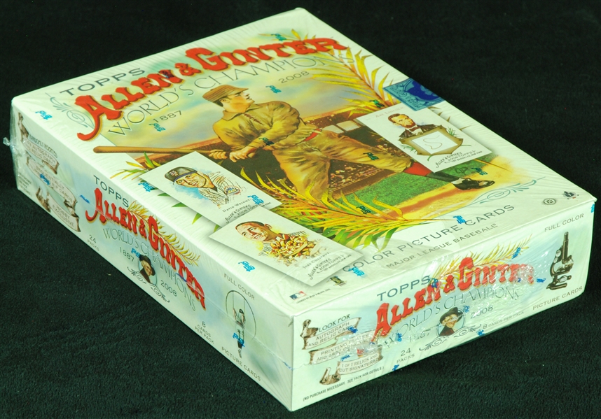 2008 Topps Allen & Ginter Baseball Hobby Box (24)