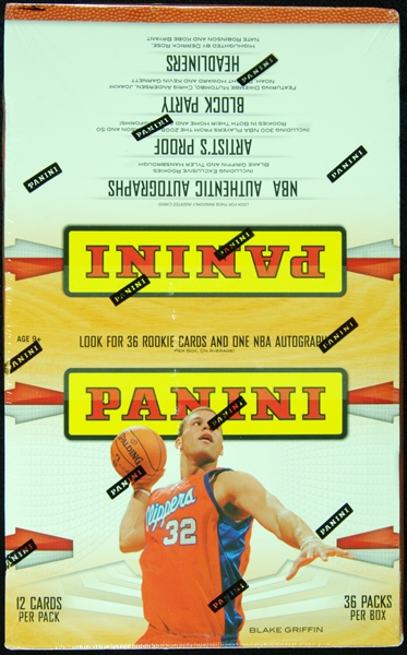 2009-10 Panini Basketball Hobby Wax Box (36)