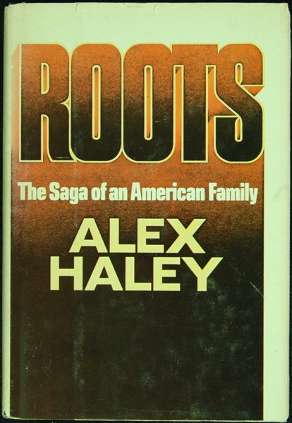Alex Haley Signed Roots Book (PSA/DNA)
