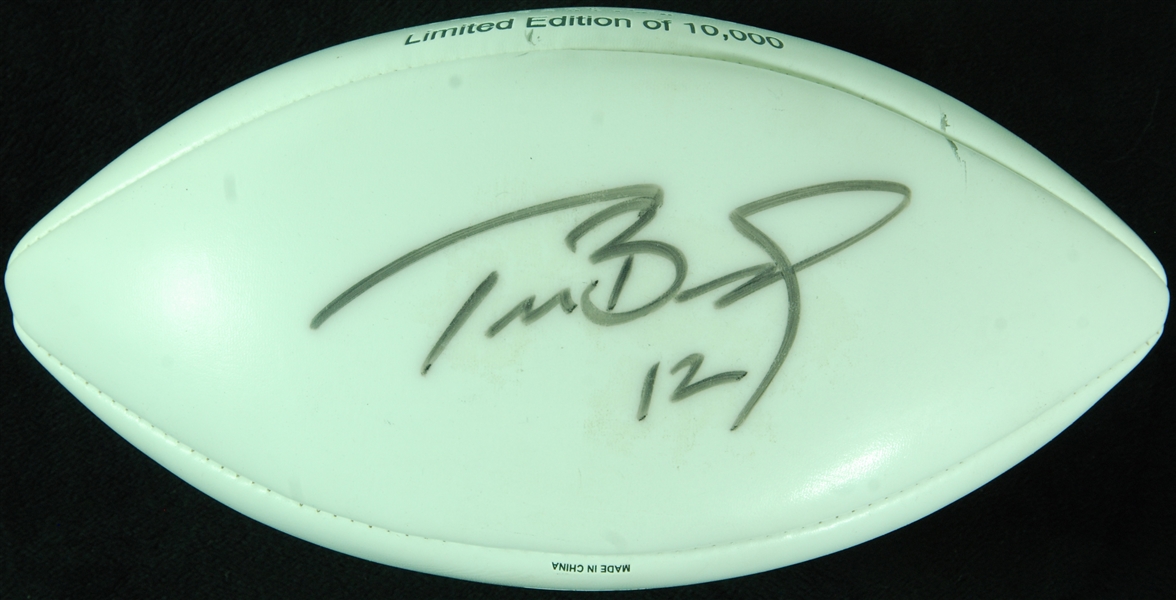 Tom Brady Signed Super Bowl XXXVIII Commemorative Football (BAS)