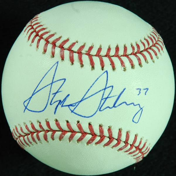 Stephen Strasburg Single-Signed OML Baseball (JSA)