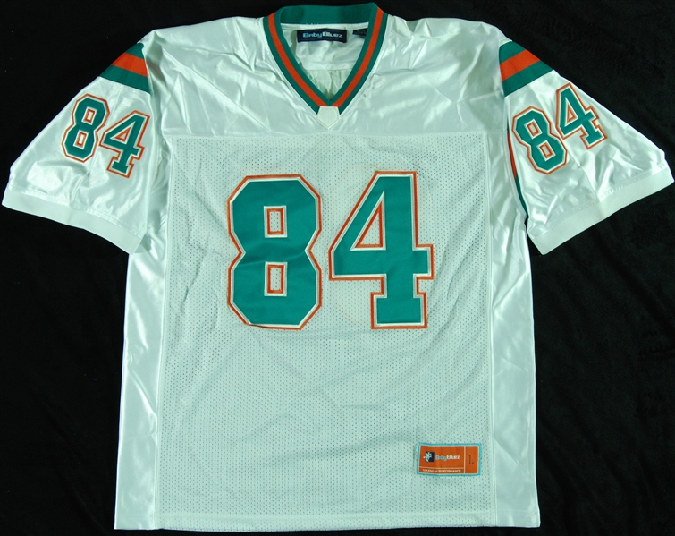 Chris Chambers Signed Dolphins Jersey (BAS)
