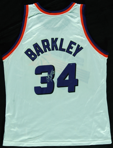 Charles Barkley Signed Suns Jersey (BAS)