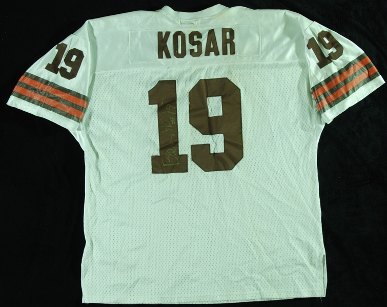 Bernie Kosar Signed Browns Mitchell and Ness Jersey (BAS)