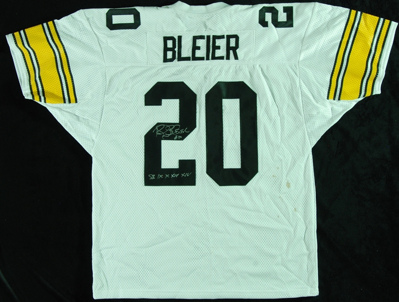 Rocky Bleier Signed Steelers Jersey (BAS)