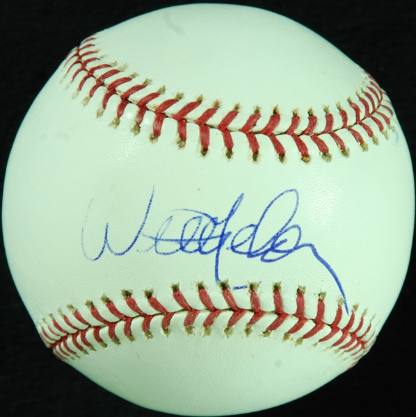 Willie Nelson Single Signed OML Baseball (BAS)