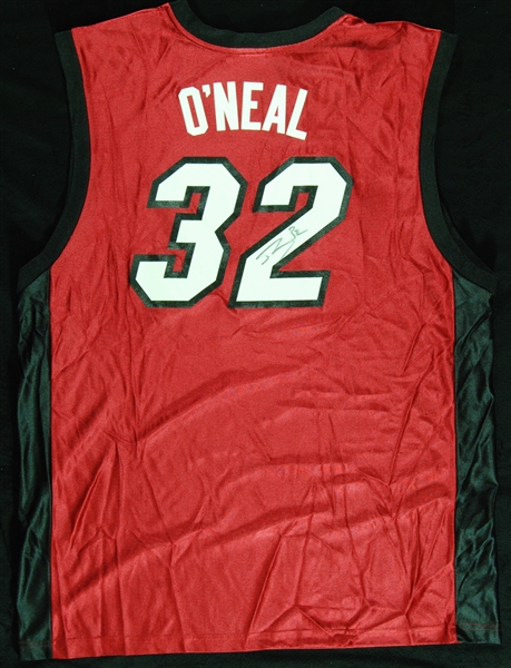 Shaquille O' Neal Signed Heat Jersey (BAS)