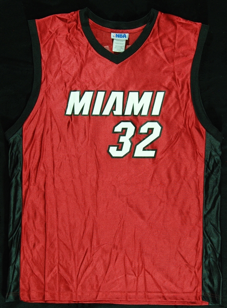 Shaquille O' Neal Signed Heat Jersey (BAS)