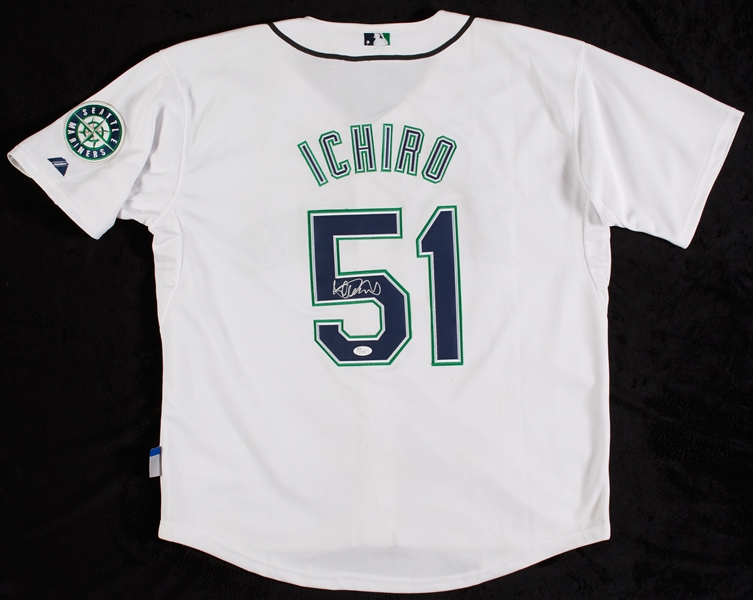 Ichiro Suzuki Signed Mariners Jersey (JSA)